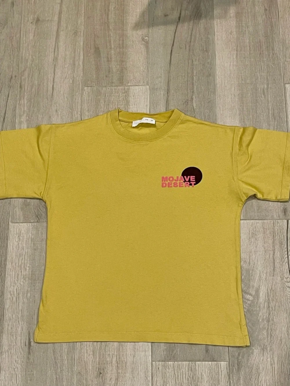 ZARA Boys Mojave Desert Graphic T-Shirt Yellow Size 8-9 (130cm) - Picture 6 of 7